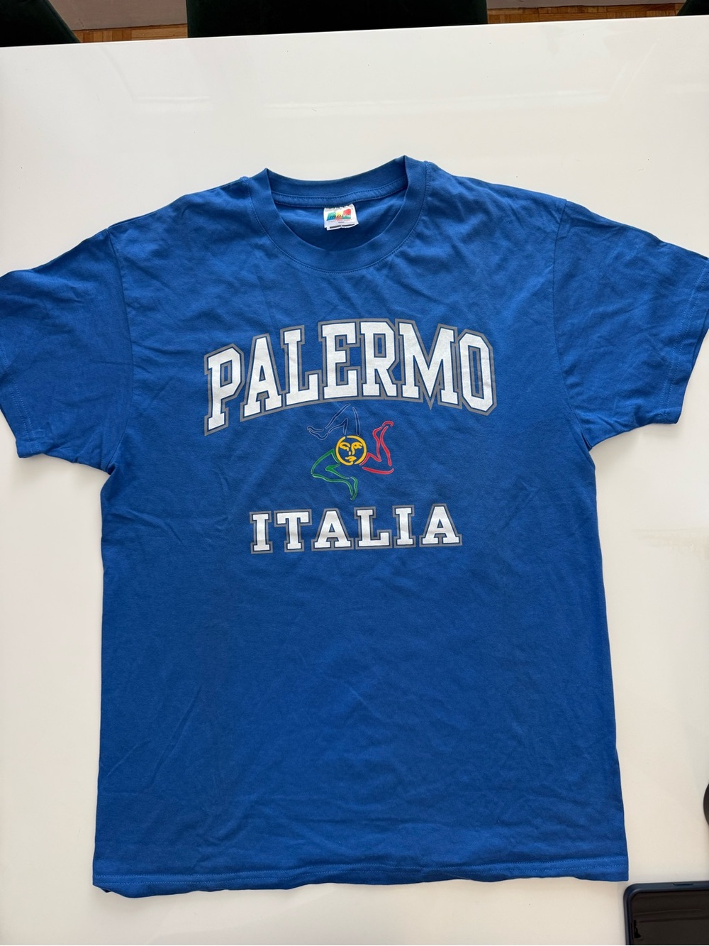 Palermo Italia Blue Graphic Tee